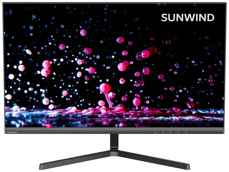 Монитор SUNWIND SUN-M24BF101 23.8", черный