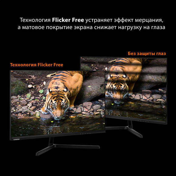Монитор SUNWIND SUN-M24BF101 23.8", черный