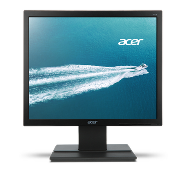 Монитор ACER V176Lb 17", черный [um.bv6ee.001]