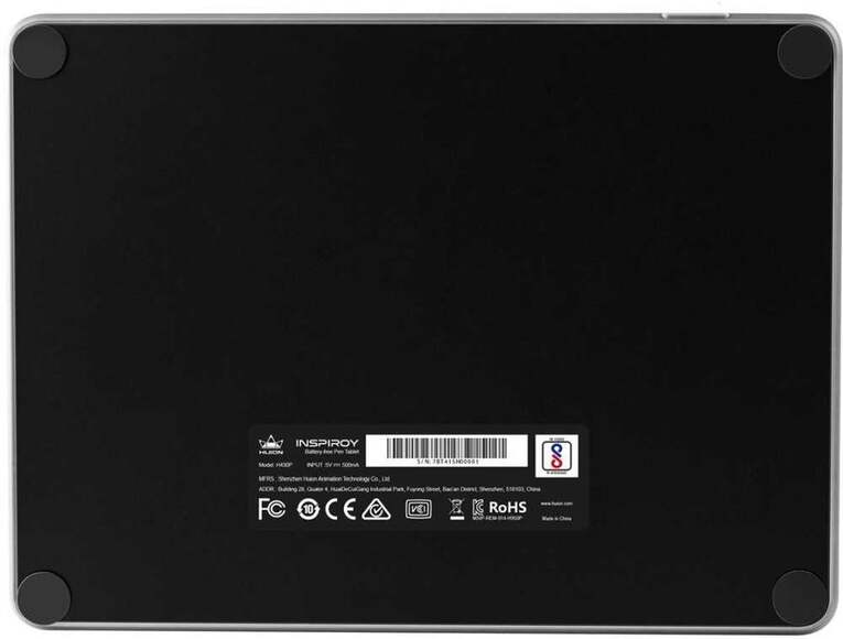 Графический планшет HUION H430P черный