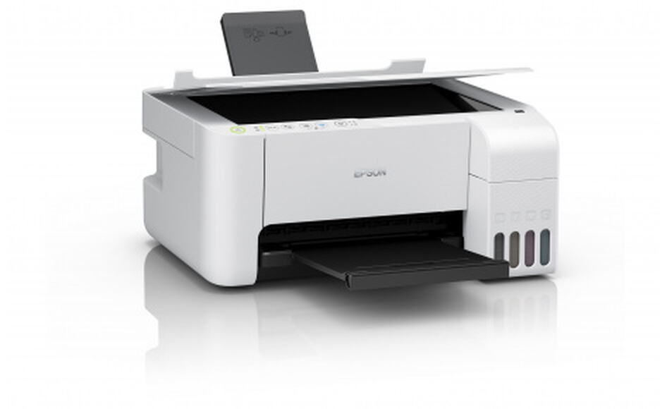 МФУ струйный EPSON L3156, A4, цветной, струйный, белый [c11cg86412]