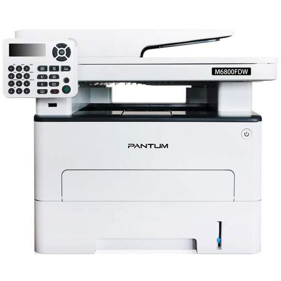 МФУ лазерный PANTUM M6800FDW,  A4,  лазерный,  белый