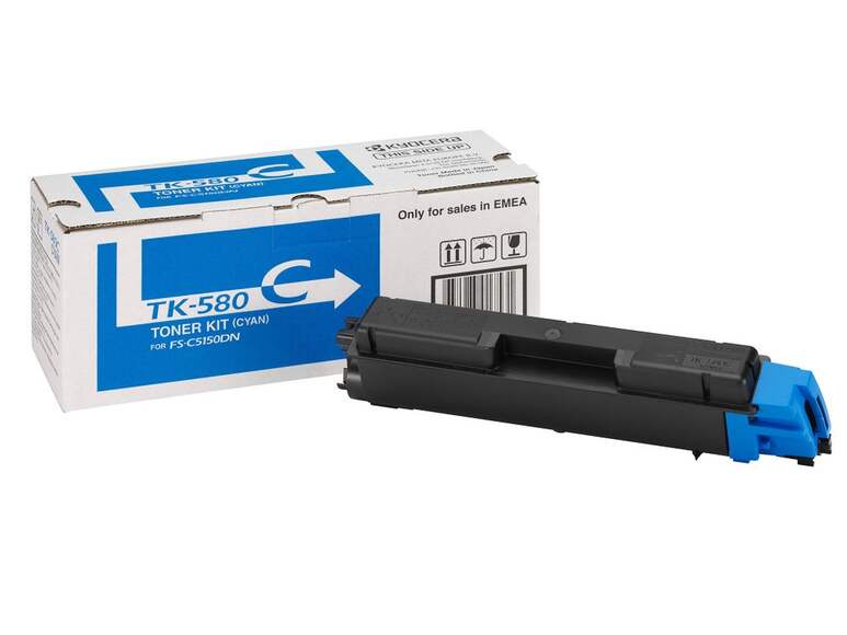 Картридж KYOCERA 1T02KTCNL0, голубой [tk-580c]