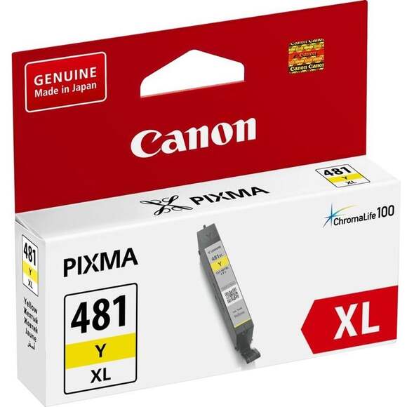 Картридж CANON CLI-481XL Y, желтый [2046c001]