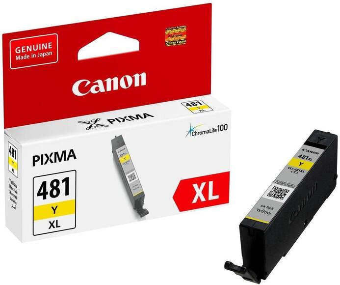 Картридж CANON CLI-481XL Y, желтый [2046c001]