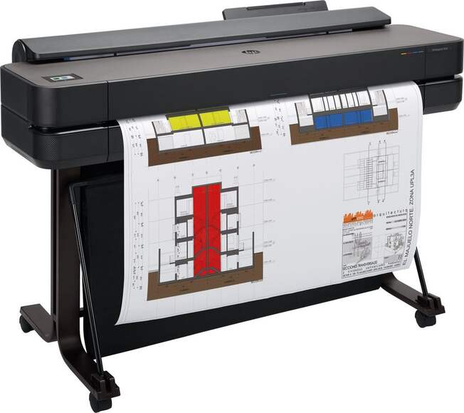 Плоттер HP Designjet T650,  36" [5hb10a]