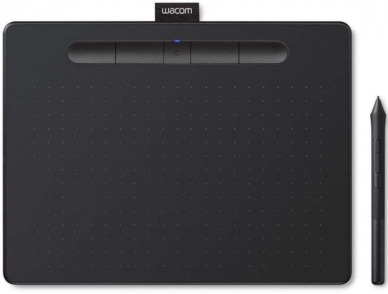 Графический планшет WACOM Intuos M CTL-6100WLK-N черный