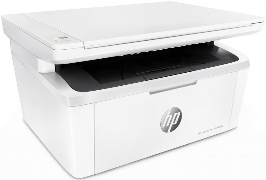 МФУ лазерный HP LaserJet Pro MFP M28a RU,  A4,  лазерный,  белый (w2g54a)