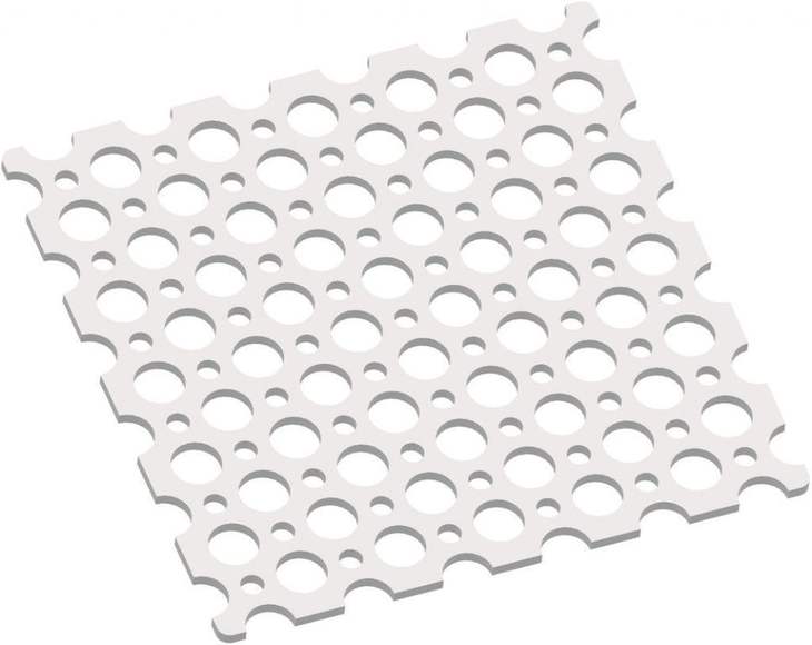 Пластина с отверстиями 6 x 6 TETRIX PRIME (2 шт в упаковке)