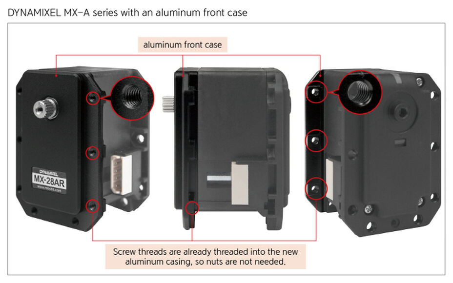 Сервомотор  DYNAMIXEL MX-28AT 6pcs Bulk