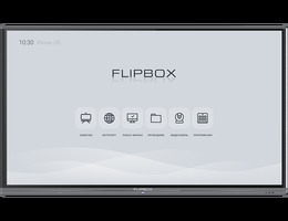 Интерактивный комплекс Flipbox 4.0 86", UHD, 20 касаний,  Android 8.0, встраиваемый ПК MT43-i5 (i5, 