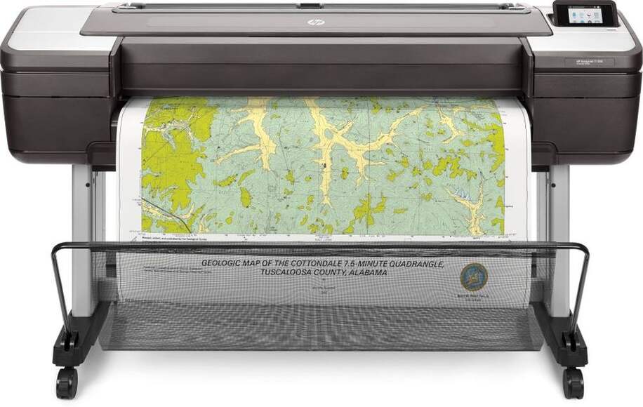 Плоттер HP Designjet T1700 PostScript,  44" [1vd87a]