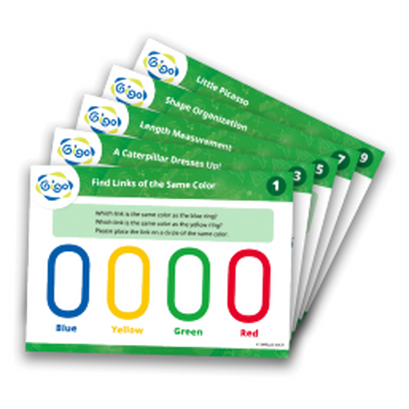 Обучающий набор PLASTIC LINKS / Соедини кольца, 3+