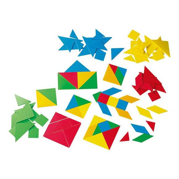 Обучающий набор PLASTIC TANGRAM / Танграм , 4+
