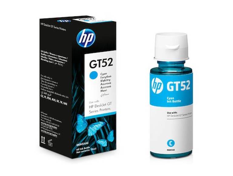 Картридж HP GT52, голубой (m0h54ae)