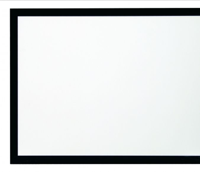Экран на раме Kauber Frame Velvet, 128" 2.40:1 White Flex, область просмотра 125x300 см., размер по 
