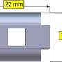 Блочный соединитель для крестообразного крепления под углом 90 градусов TETRIX PRIME   (10 шт в упак