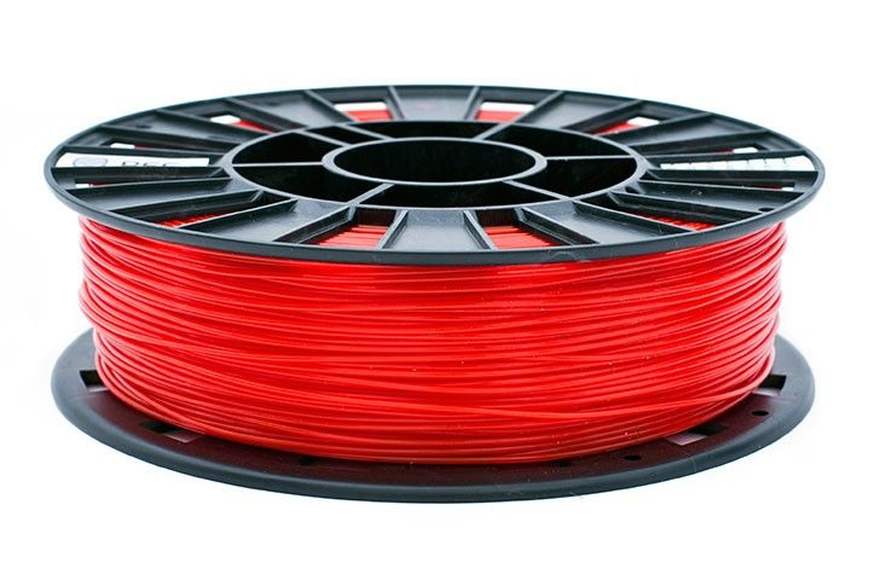 PLA пластик для 3D принтера REC,1,75 мм, 750 г, красный / REC