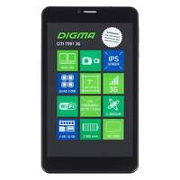 Планшет DIGMA CITI 7591 3G,  2GB, 32GB, 3G,  Android 9.0 черный [ps7208mg]