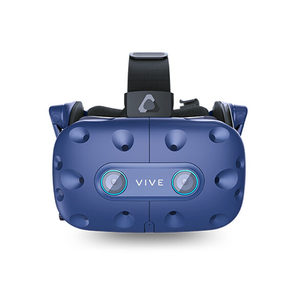Шлем виртуальной реальности HTC Vive PRO Eye EEA,  черный/синий [99harj010-00]