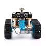 Конструктор для самостоятельной сборки робота. Содержит необходимый комплект электронных и механичес