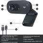 Web-камера LOGITECH C505,  черный [960-001364]