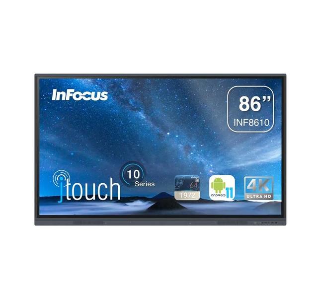 Интерактивный дисплей 86 [INF8610] INFOCUS JTOUCH D116 3840 x 2160 60 Hz, инфракрасный тачскрин 20 к