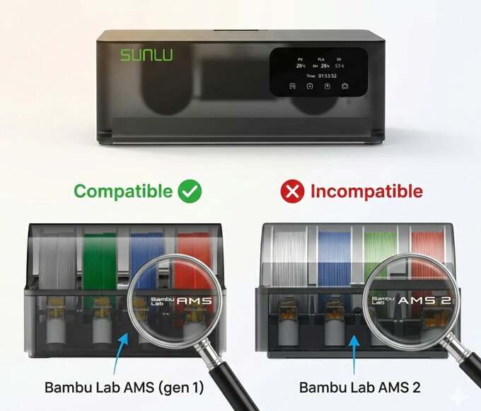 Система SUNLU AMS Heater