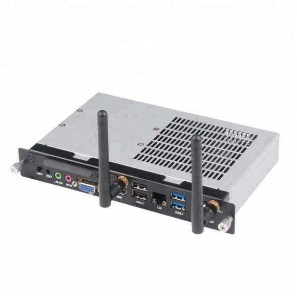 Слотовый OPS компьютер Intel Celeron 3855U/4G/128G SSD/Win10