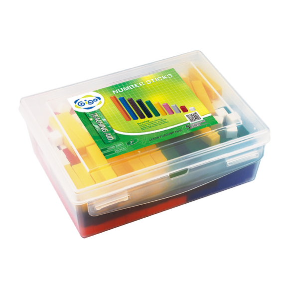 Обучающий набор NUMBER STICKS / Счетные палочки Кюизенера, 3+