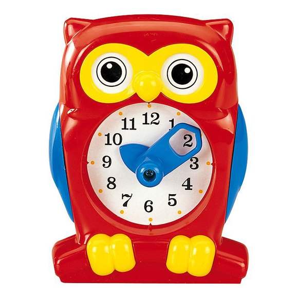 Обучающий набор OWL TEACHING CLOCK / Часы Сова  , 3+