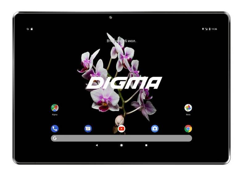 Планшет DIGMA CITI 1593 3G,  2GB, 32GB, 3G,  Android 9.0 черный [cs1210mg]