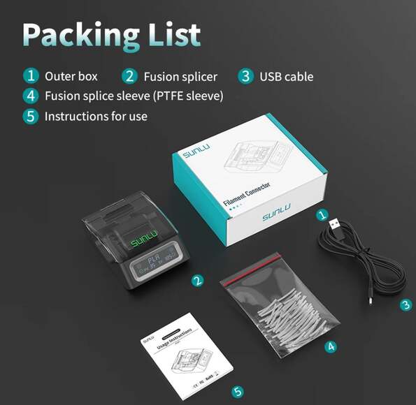Соединитель нити филамента SUNLU Filament Connector FC01