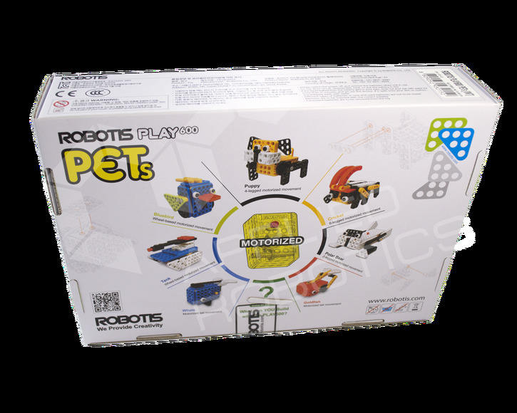 Образовательный робототехнический набор ROBOTIS PLAY 600 PETs