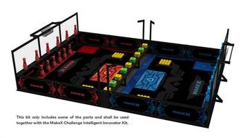 Ресурсный набор соревновательного поля 2022 MakeX Challenge Arena Upgrade Pack for Intelligent Innov