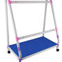 PANEL STAND C  (WITH ONE MDF SHELF )/ Подставка для детской развивающей доски, с одной пластиковой п