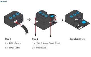 Датчик взвешенных частиц Me PM2.5 Sensor / Makeblock