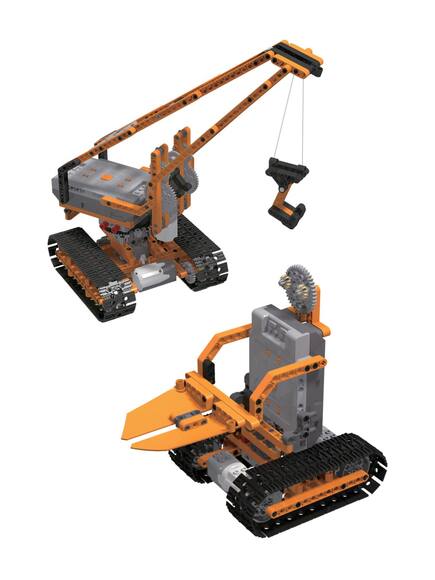 Конструктор Z-BOTS "Строительная техника" 478 деталей