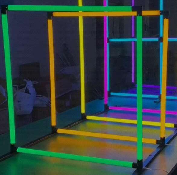 Трасса для гонок дронов класса TinyWhoop Серия LED комплект 2.